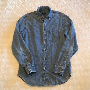 J. Crew Chambray Button Down Shirt